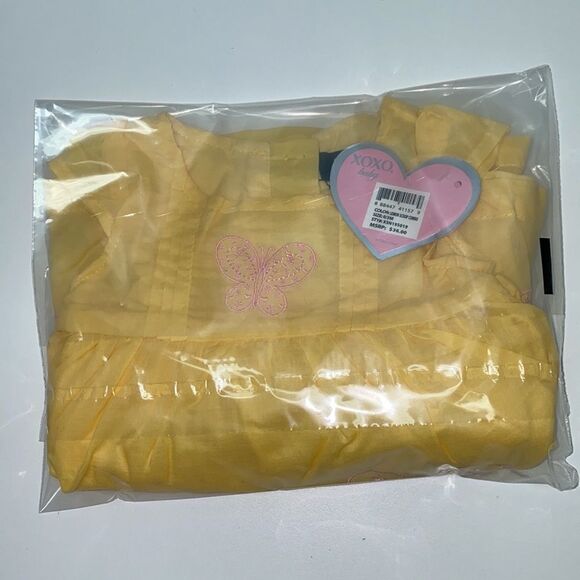 🔥XOXO KIDS GIRLS Dress 2 pc set sz 3/6 months New - Picture 7 of 8